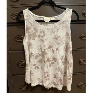 Cynthia Rowley floral tank top